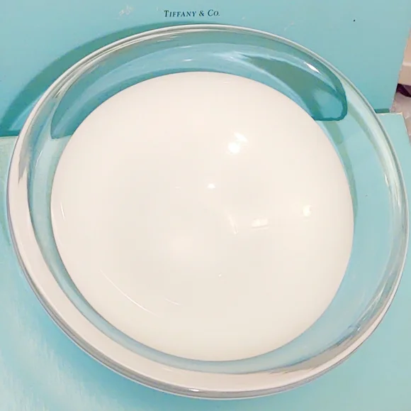 Vintage Tiffany & Co. Murano Salviati Art Glass Bowl - Picture 3 of 8